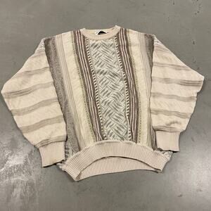 Vintage 90s st.croix textured sweater